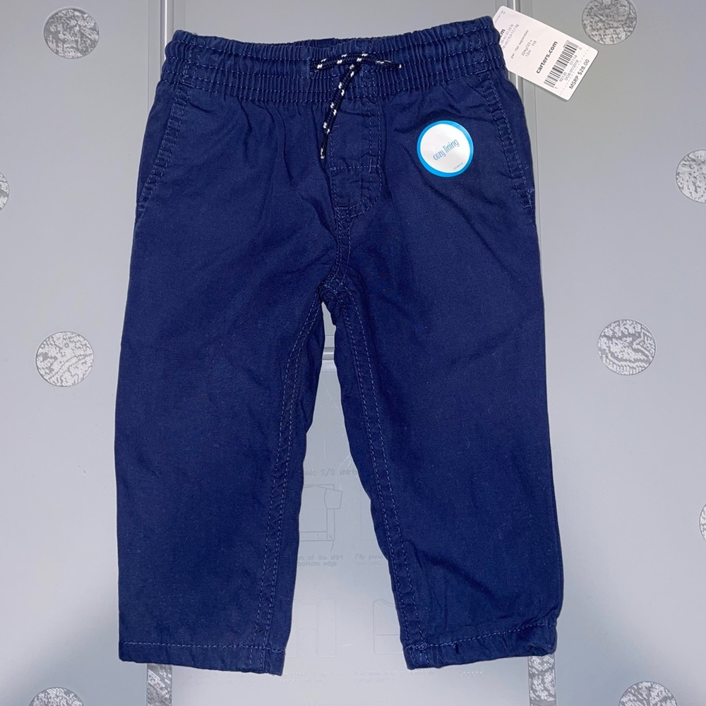 Carter’s Boys Cozy Lined Pants 12M